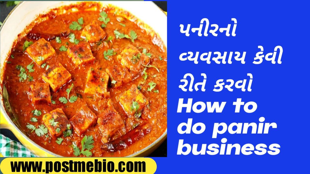 How to do panir business